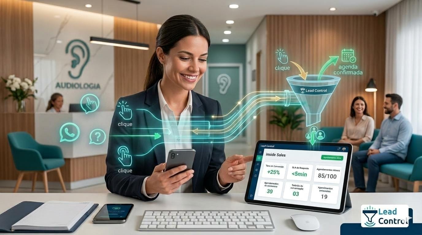 O Desafio da Prospecção em Centros Auditivos: Transformando Cliques em Avaliações