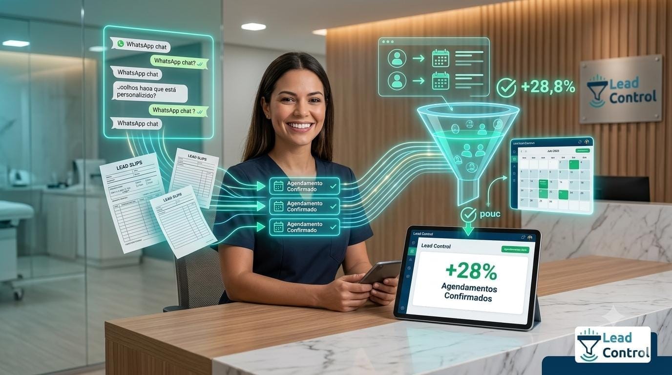 Lead Control: Transformando Leads em Agendamentos para Clínicas de Saúde