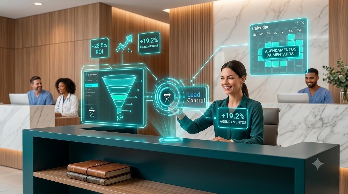 Lead Control: Otimize a Gestão de Leads e Aumente Agendamentos em Clínicas de Saúde